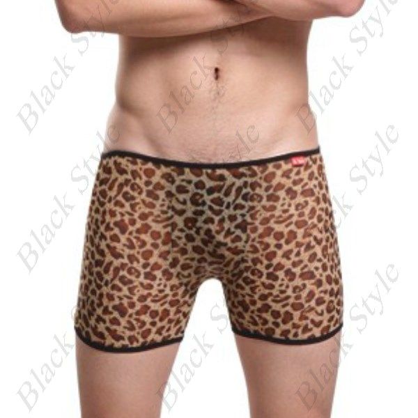 Cueca Boxer Leopard